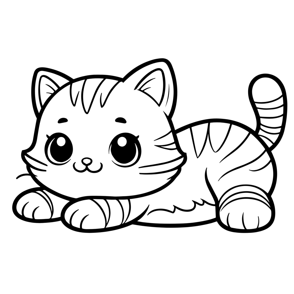 Hello Kitty Coloring Pages - Free Printable Cute Designs for Kids