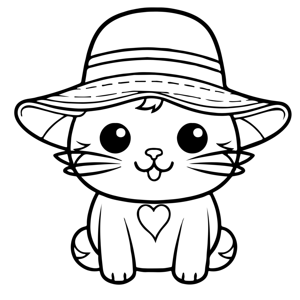 Hello Kitty Coloring Pages - Free Printable Cute Designs for Kids