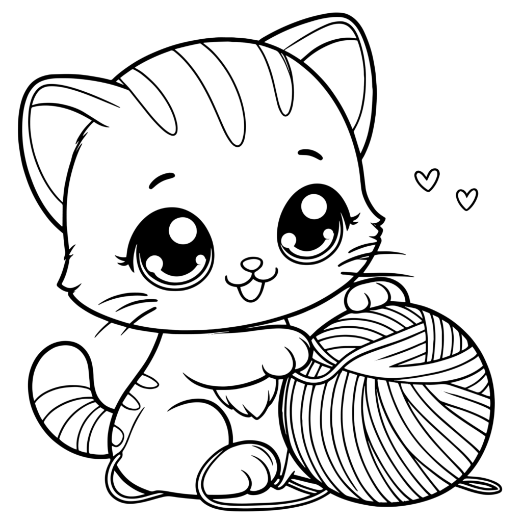 Hello Kitty Coloring Pages - Free Printable Cute Designs for Kids