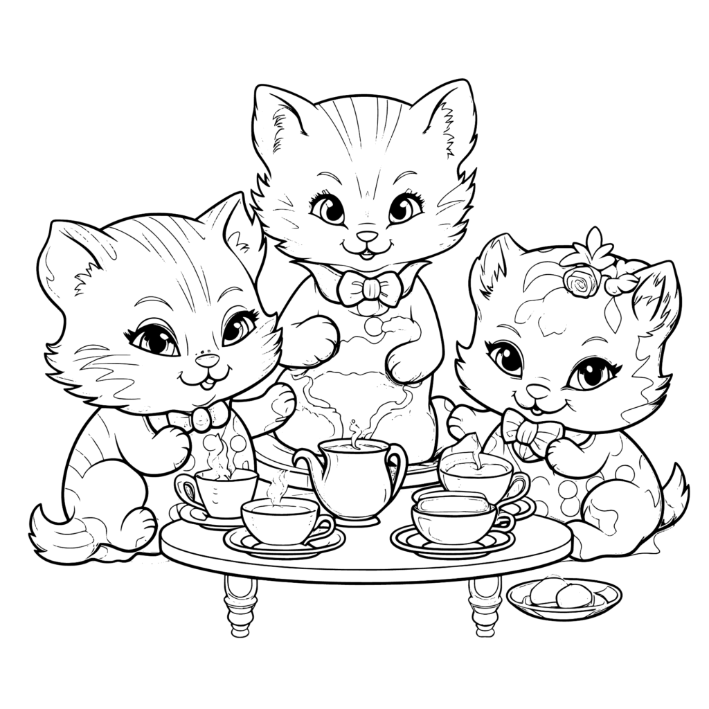 Hello Kitty Coloring Pages - Free Printable Cute Designs for Kids