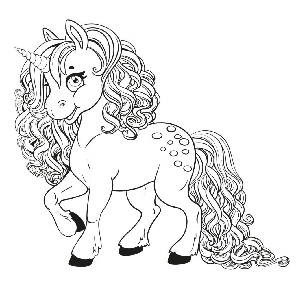 Unicorn coloring pages printable