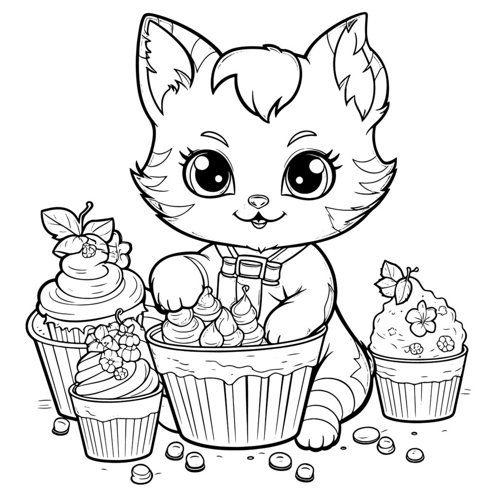 Hello Kitty Coloring Pages - Free Printable Cute Designs for Kids
