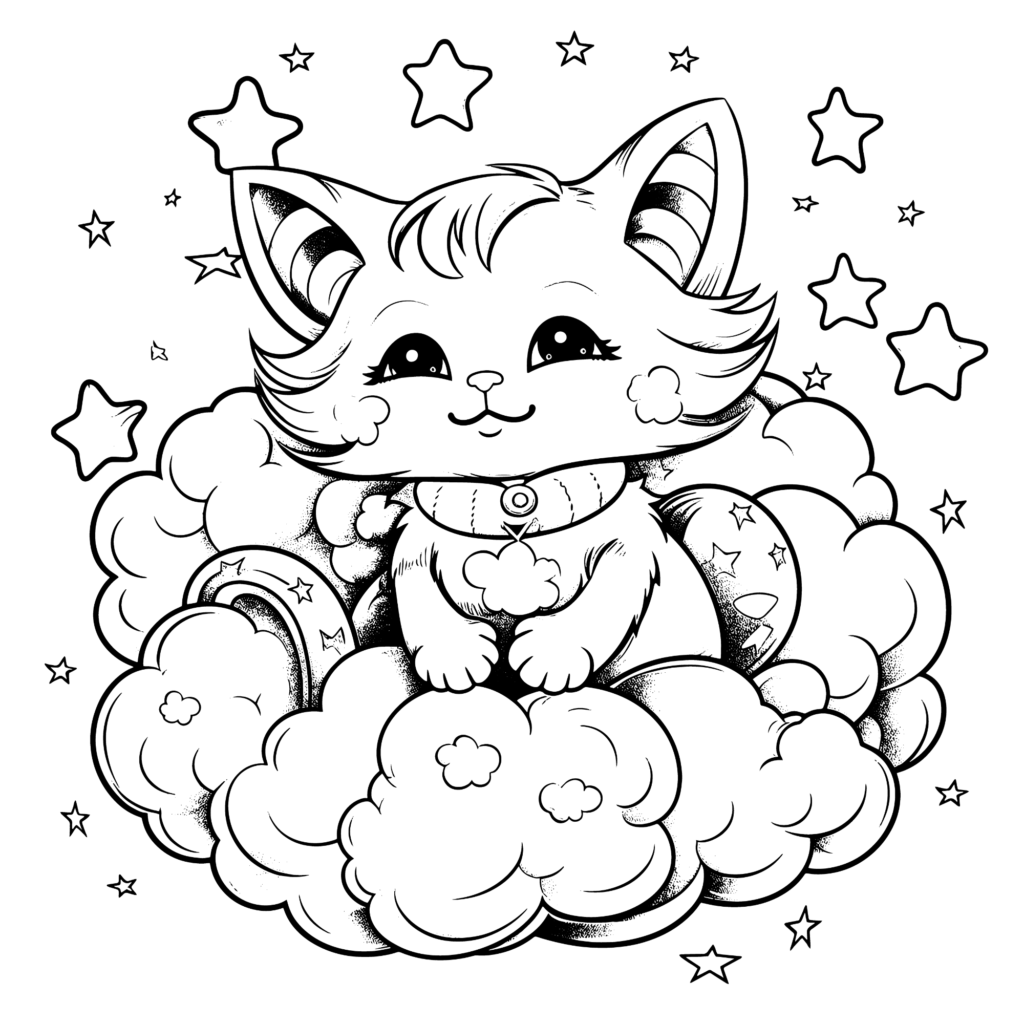 Hello Kitty Coloring Pages - Free Printable Cute Designs for Kids