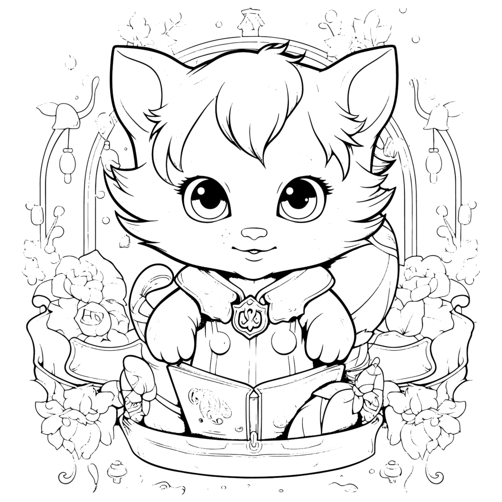 Hello Kitty Coloring Pages - Free Printable Cute Designs for Kids