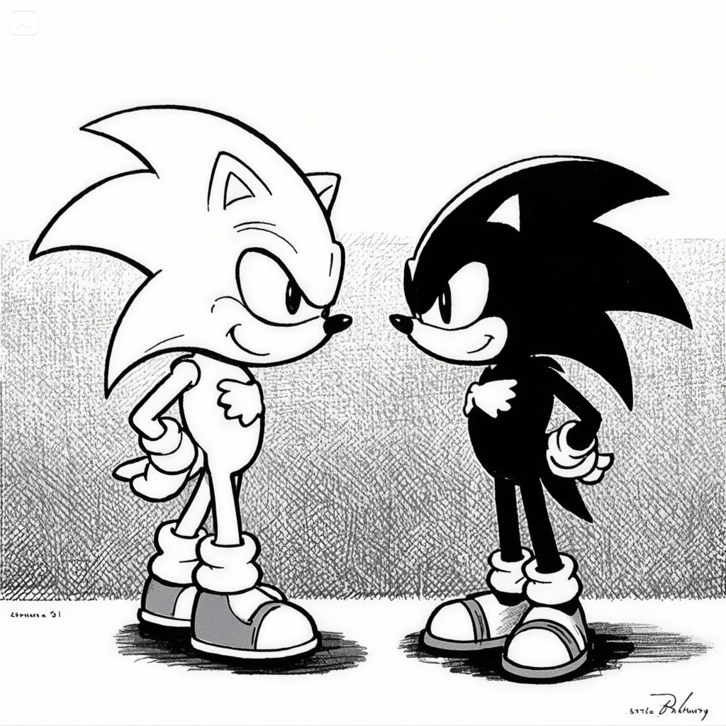 Sonic Coloring Pages - Free Printable Fun for Kids & Fans