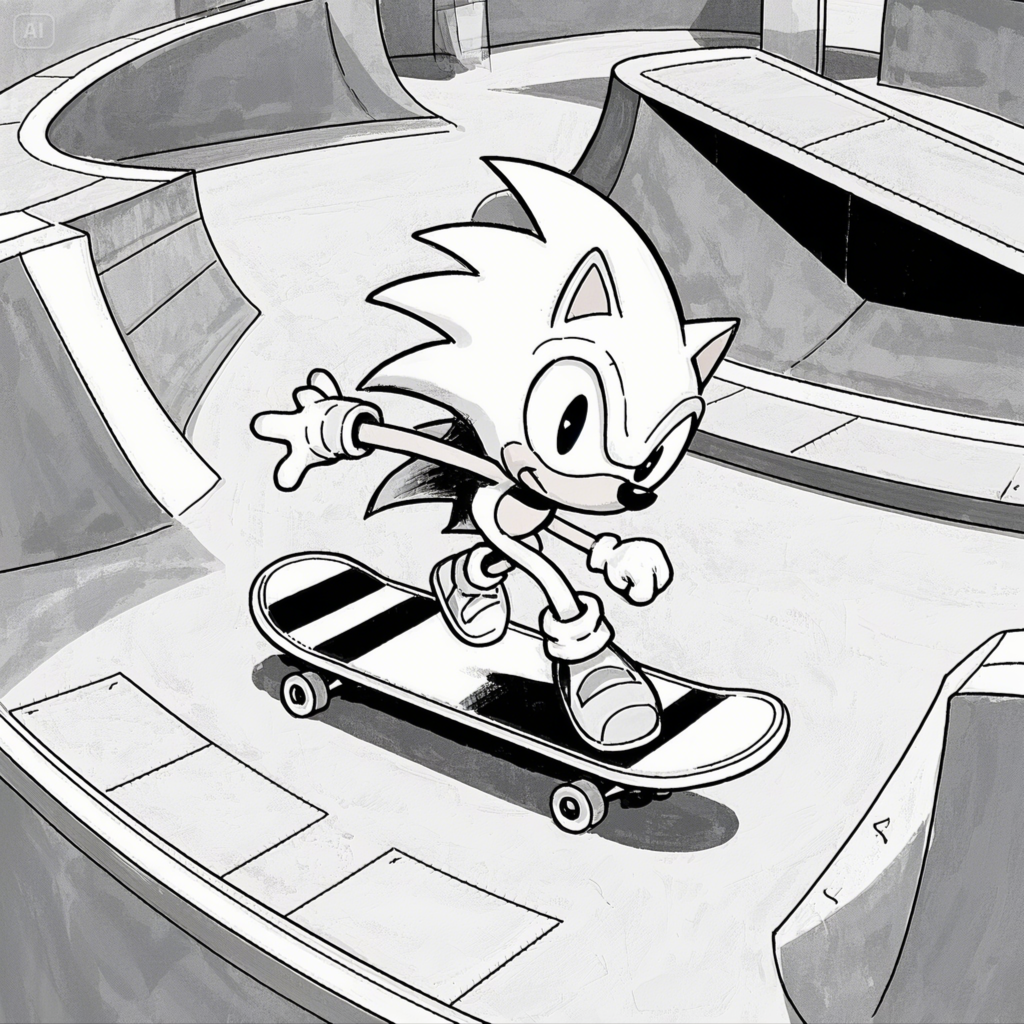 Sonic Coloring Pages - Free Printable Fun for Kids & Fans