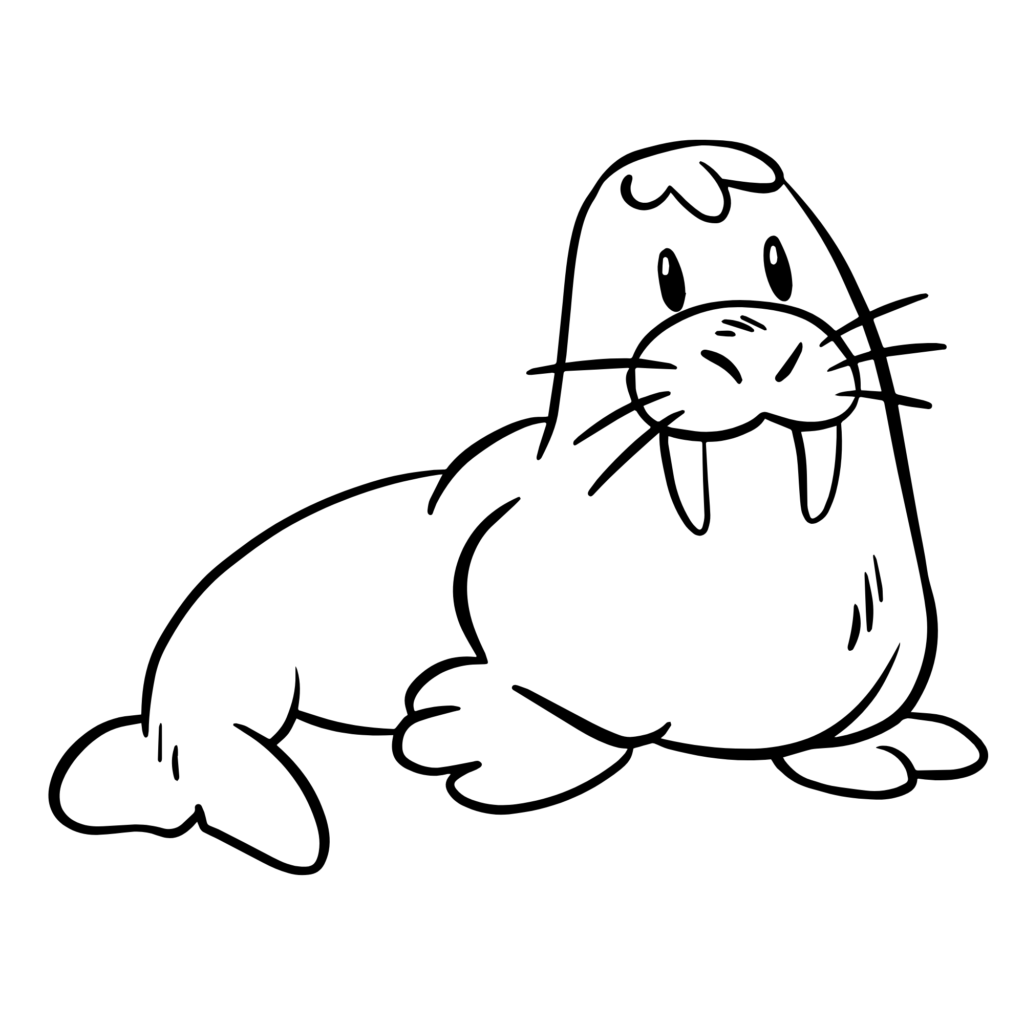 Animal coloring pages free printable kids and adults