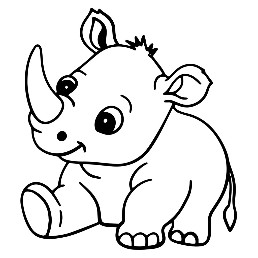 Animal coloring pages free printable kids and adults