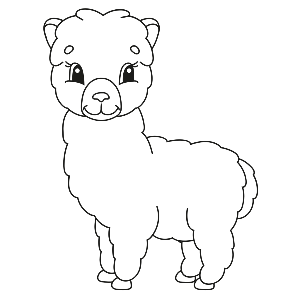 Animal coloring pages free printable kids and adults