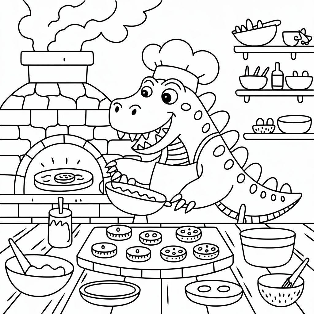 Free Dinosaur Coloring Pages Printables