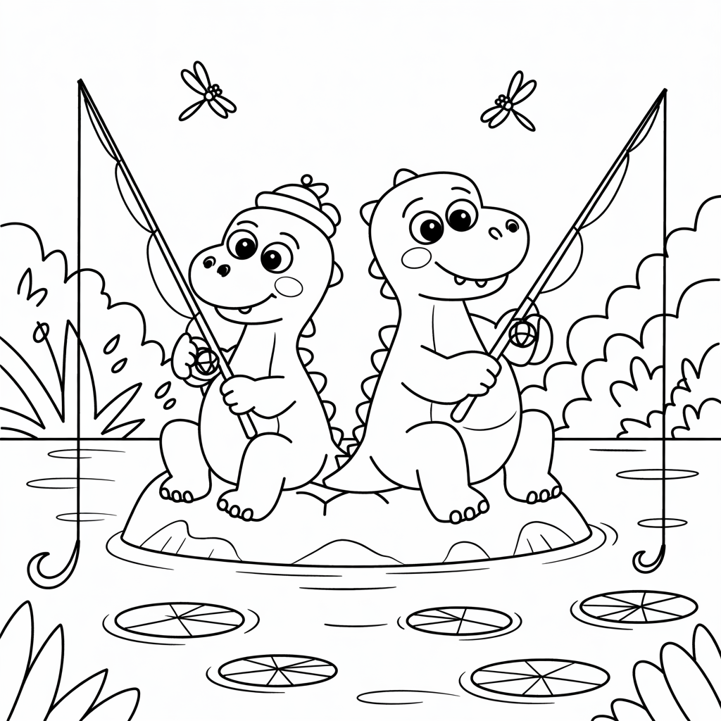 Free Dinosaur Coloring Pages Printables