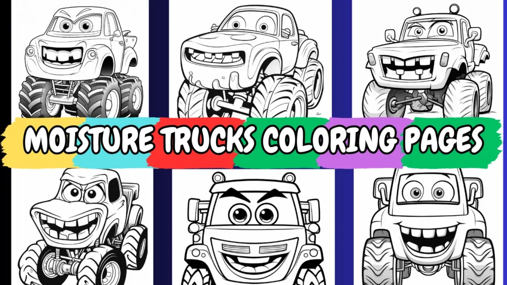 Moisture Truck Coloring Pages Free