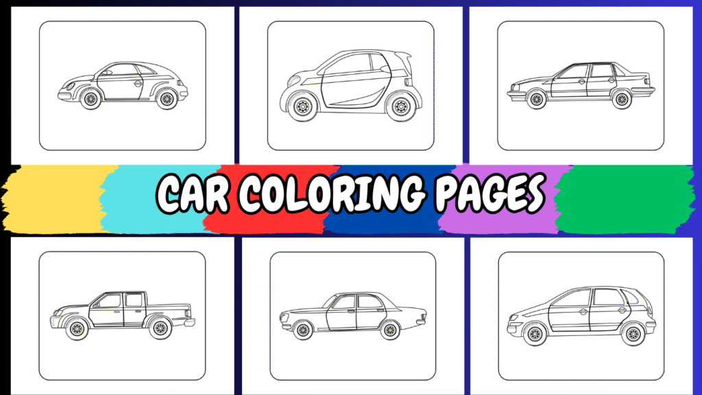 Vehicles Coloring Pages Free Download